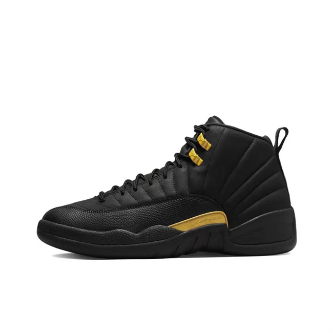 Men's Running weapon Air Jordan 12 Black/Gold Shoes 053 Men's Running weapon Air Jordan 12 Black/Gold Shoes 053